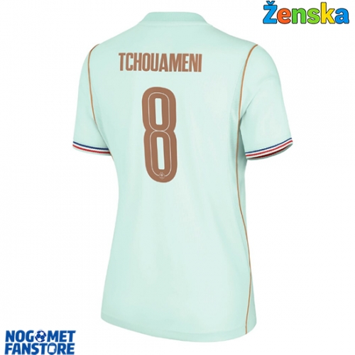 Francuska Aurelien Tchouameni #8 Gostujuci Dres za Ženska SP 2026 Kratak Rukav